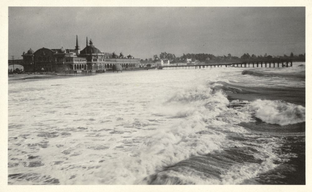 Winter 1920 Casino and Beach | UCSC Digital Library Collections